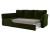 Гессен зеленый велюр, угловой диван