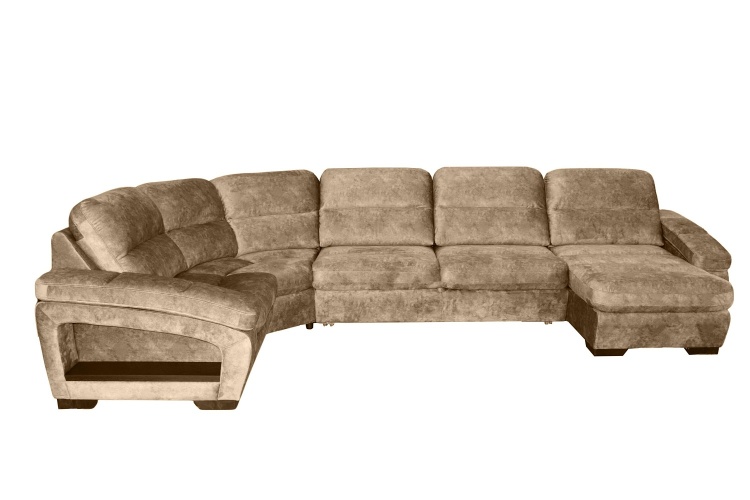 Кальяри Ламбре 2  П-образный Правый, угловой диван