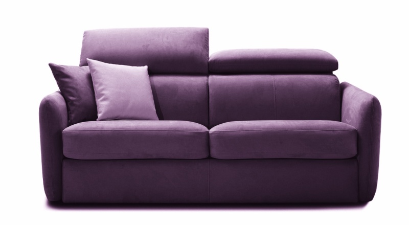 Белла 9 Фиолетовый 2 Велюр Велутто, диван выкатной