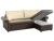 Мирфорд Классик коричневый экокожа, угловой диван