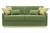 Dashi Mini Зеленый Велюр, диван выкатной