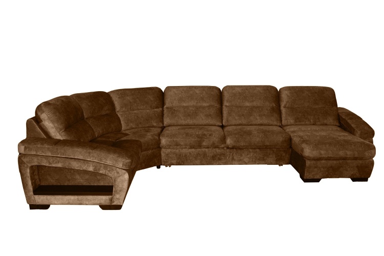 Кальяри Ламбре 4 П-образный Правый, угловой диван