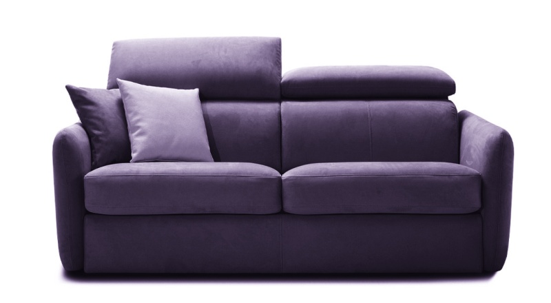 Белла 9 Фиолетовый Велюр Велутто, диван выкатной