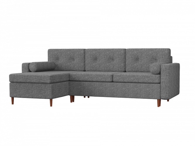 Белфаст серый, угловой диван