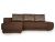 Поло (Нью-Йорк) коричневый, угловой диван