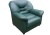 Марсель (Честер) Зеленая экокожа, кресло отдыха