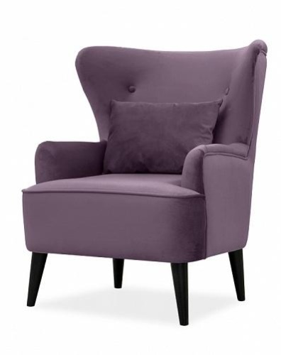 Оттавия Фиолетовый Велюр, кресло для отдыха