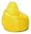 Кресло груша XL Оксфорд yellow, пуф
