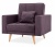 Лейден Фиолетовый 2 Вельвет, кресло для отдыха