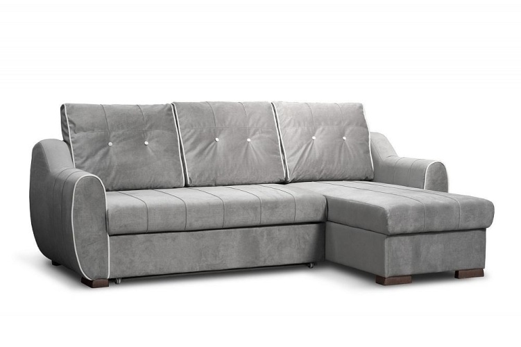 Ингрид серый, угловой диван
