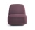 Pebble Светло-Бордовый Велюр, кресло для отдыха
