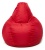 Кресло груша XL Оксфорд red, пуф