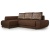 Поло (Нью-Йорк) коричневый, угловой диван