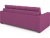 Плаза Flax Пурпурный Рогожка, угловой диван