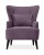 Оттавия Фиолетовый Велюр, кресло для отдыха