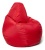Кресло груша XL Оксфорд red, пуф