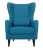 Грета Синий рогожка, кресло для отдыха