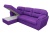 Бостон Luxe Фиолетовый Велюр, угловой диван