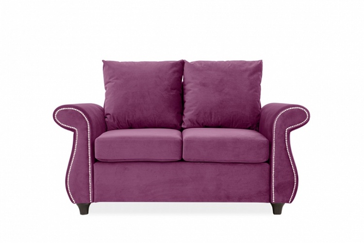Шале Фиолетовый 2 Велюр, диван софа