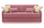 Dashi Mini Розовый Велюр, диван выкатной