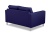 Ватсон 2-х местный Фиолетовый Экокожа, офисный диван