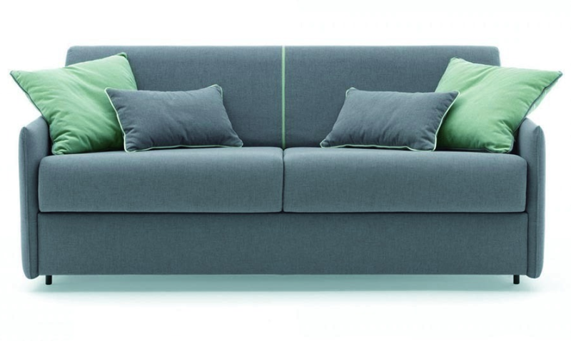 Dashi Mini Зеленый 3 Велюр, диван выкатной